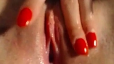 A wet pussy cumming .. cum cum baby