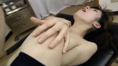 Stacked Japanese Teen Surrenders Her Aching Pussy To The Horny Doctor