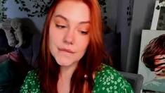 Amateur pantyhouse webcam teen strips and strokes her vagina