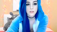 Emo Teen Becka Solo Webcam Masturbation Porn