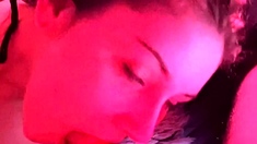 Amateur blondes pov blowjob and hardcore fun with lucky dude
