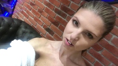 German blonde babe POV fuck