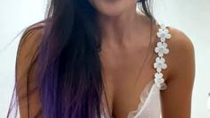 Amateur Asian Webcam Strip Masturbation