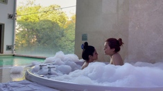 Super sexy redhead and brunette lesbians part4