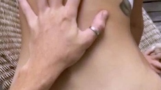 Big ass anally plugged and pounded doggystyle from his POV