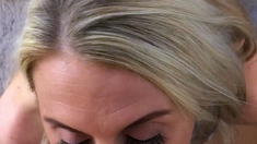 hot amateur milf giving blowjob and getting fucked