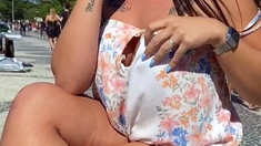 Brunette Solo Webcam Masturbation