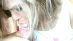 POV Handjob Blowjob cumshot compilation