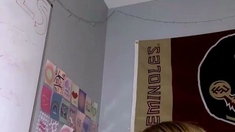 Amateur Blonde Teen Plays Solo with Toy Webcam Porn