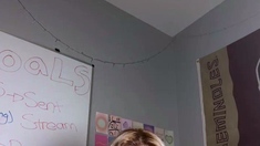 Amateur Blonde Teen Plays Solo with Toy Webcam Porn