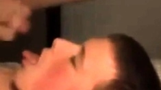 Twink Self-Sucks and Cums on His Face