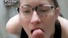 Amateur blonde teen POV sextape with hot anal fucking