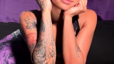 Amateur Striptease And Solo Masturbation