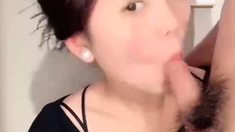 Pov Close Up Asian Gf Blowjob