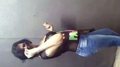 Egyptian Crossdresser Dances In Amateur Video