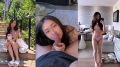 Youthful Instagram Models Give Blowjobs To Drain Nuts On