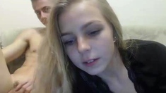 Close up pussy licks and handjob