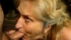 Mature Girl Deep Blowjob