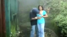 British Indian Couple Fuck In Rain Storm At Hill Station