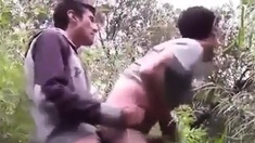 Novinho pauzudo levando por tras