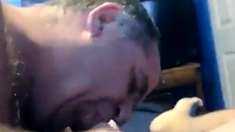 Daddy swallows