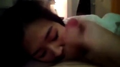 Sexy Asian Pov Cum Swallow