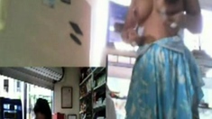 Webcam Girl At Work