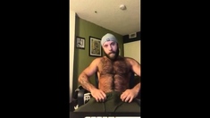 Hairy Lumberjack Shows Off his Cock ( No Cum )